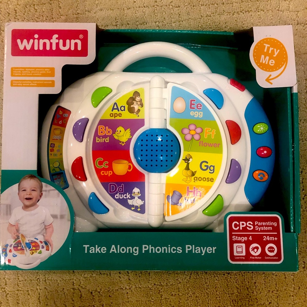 Brand new, Winfun Take Along Phonics Player